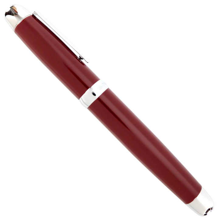 Crimson &amp; Silver Pen