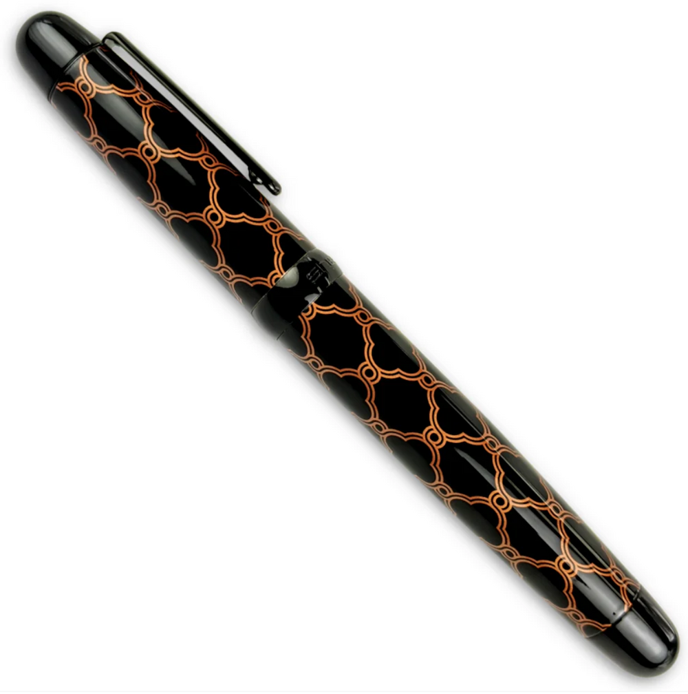 Copper Accents Window Panes Pen