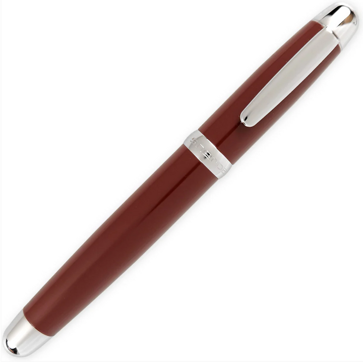 Crimson &amp; Silver Pen