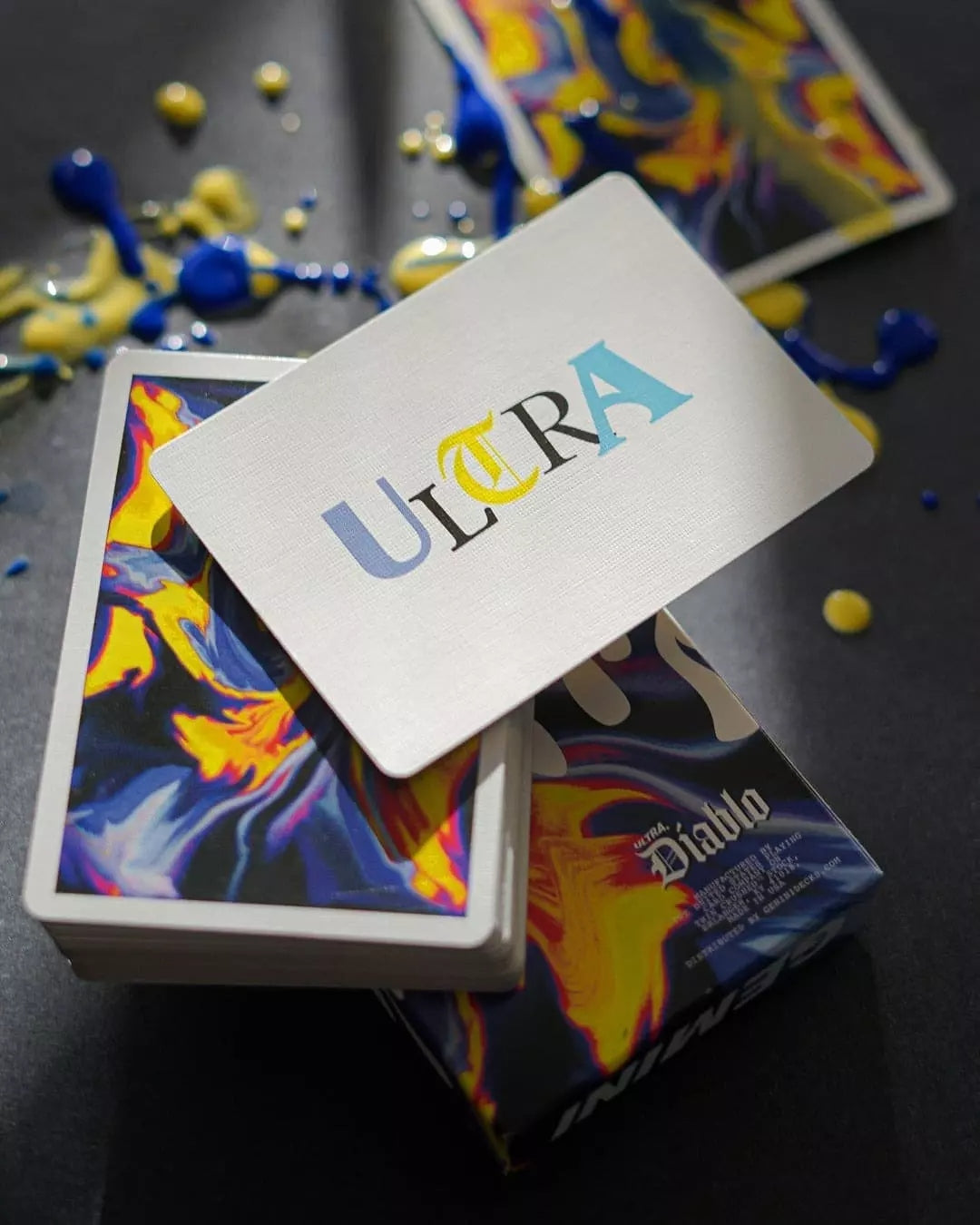 【GEMINI最終在庫！】Ultra Diablo Blue Playing Cards