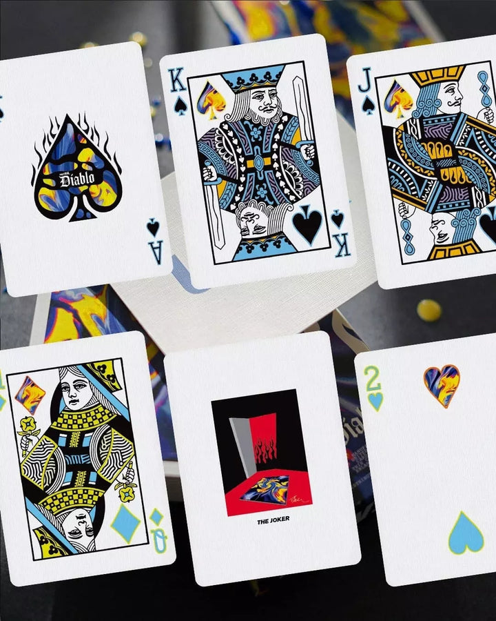 【GEMINI最終在庫！】Ultra Diablo Blue Playing Cards