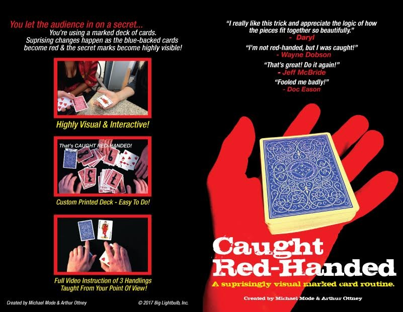 【1点のみ！】Caught Red-Handed by Michael Mode &amp; Arthur Ottney
