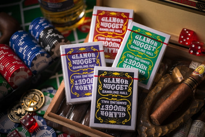 Glamor Nugget Casino Playing Cards