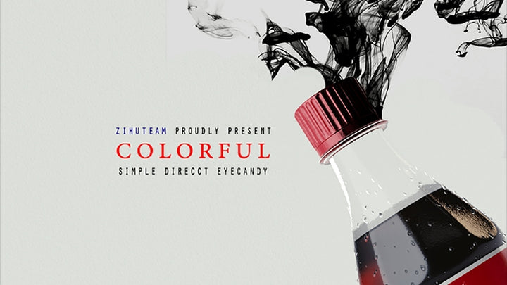 【ボトルキャップでミラクル！】カラフル（COLORFUL by Zihu）～その名の通りカラフルな変化！～