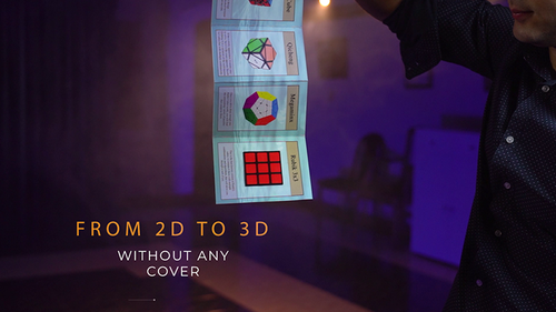 ルービックキューブ・3Dアドバタイジング（Rubik&