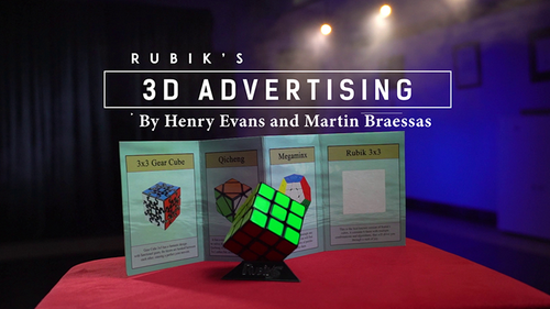 ルービックキューブ・3Dアドバタイジング（Rubik&