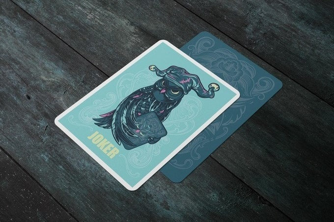 Owl (Blue) Playing Cards