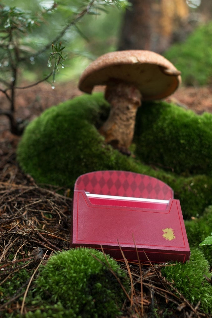 Dr. Leon Playing Cards Burgundy Edition