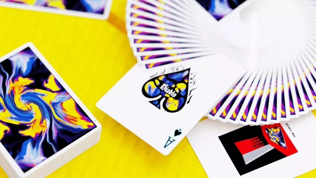 【GEMINI最終在庫！】Ultra Diablo Blue Playing Cards