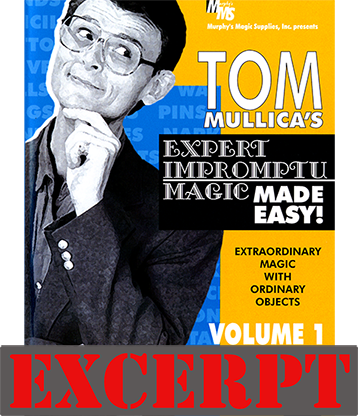 Waters of India video DOWNLOAD (Excerpt of Mullica Expert Impromptu Magic Made Easy Tom Mullica- 