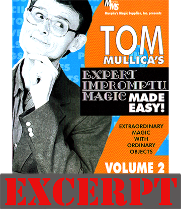 The Indian Bean Mystery video DOWNLOAD (Excerpt of Mullica Expert Impromptu Magic Made Easy Tom Mullica- 