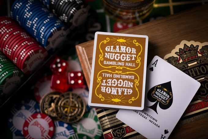 Glamor Nugget Casino Playing Cards
