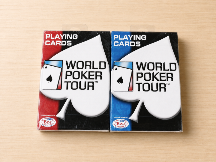World Poker Tour Official Playing Cards（レッド＆ブルーセット）