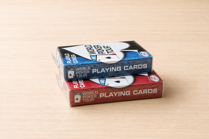 World Poker Tour Official Playing Cards（レッド＆ブルーセット）