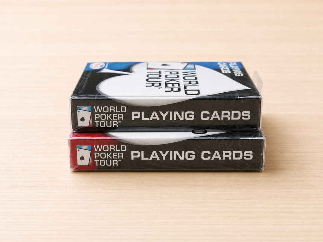 World Poker Tour Official Playing Cards（レッド＆ブルーセット）