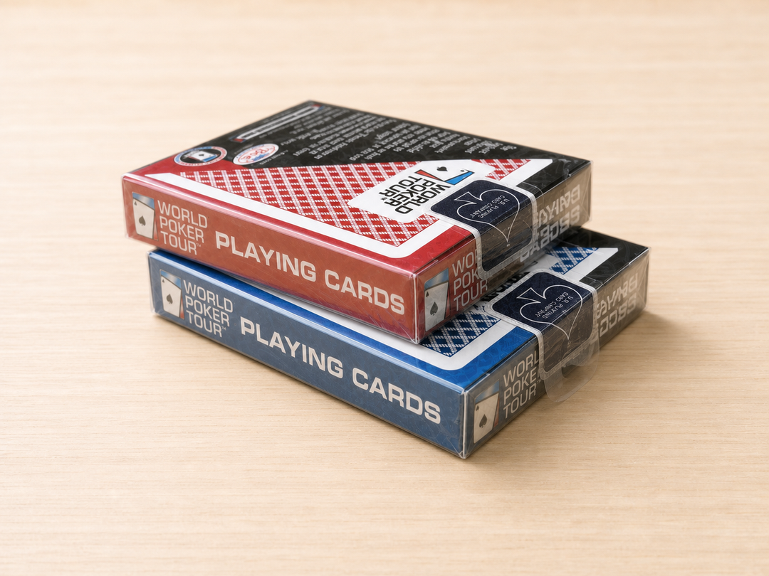 World Poker Tour Official Playing Cards（レッド＆ブルーセット）