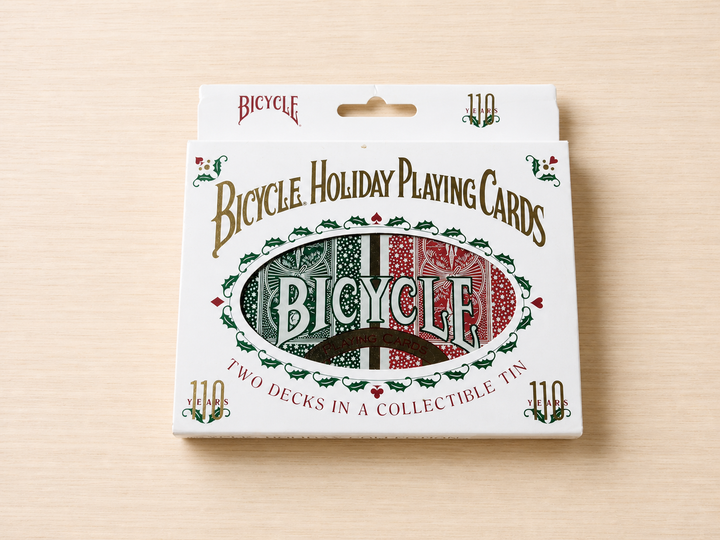 Bicycle「Holiday Playing Cards」110周年記念・コレクティブル缶入り2デックセット