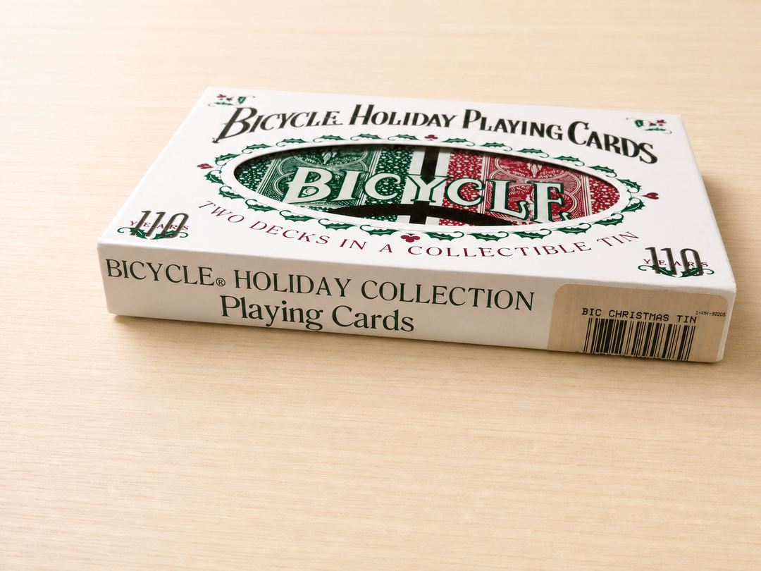Bicycle「Holiday Playing Cards」110周年記念・コレクティブル缶入り2デックセット