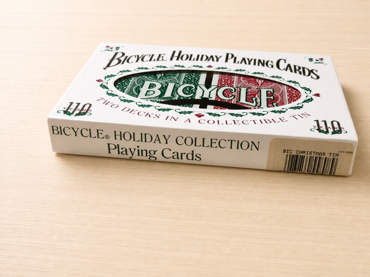 Bicycle「Holiday Playing Cards」110周年記念・コレクティブル缶入り2デックセット