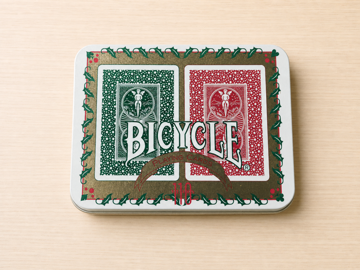 Bicycle「Holiday Playing Cards」110周年記念・コレクティブル缶入り2デックセット