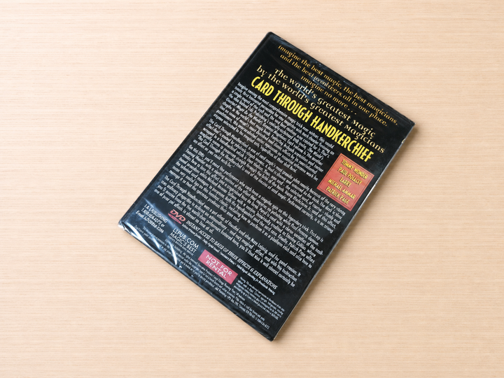 The Card Through Handkerchief