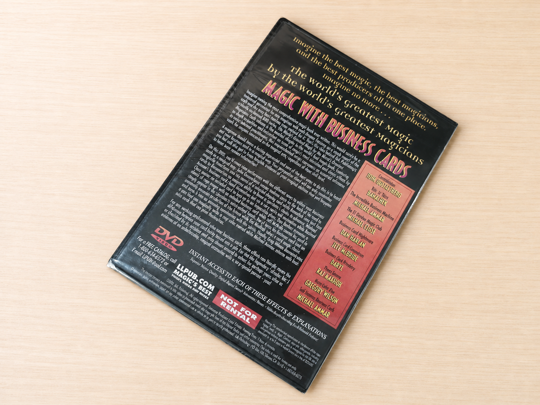 Magic with Business Cards