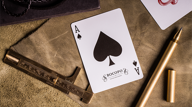 Steel Playing Cards:赤