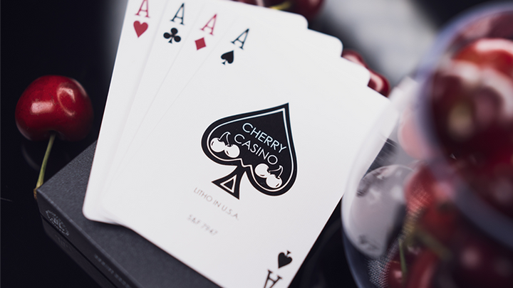 Cherry Casino House Deck (Black and Red)