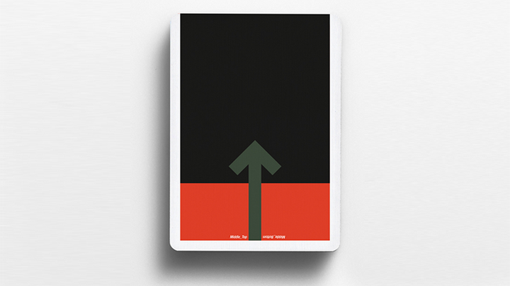 Offset Kaki Concept Playing Cards