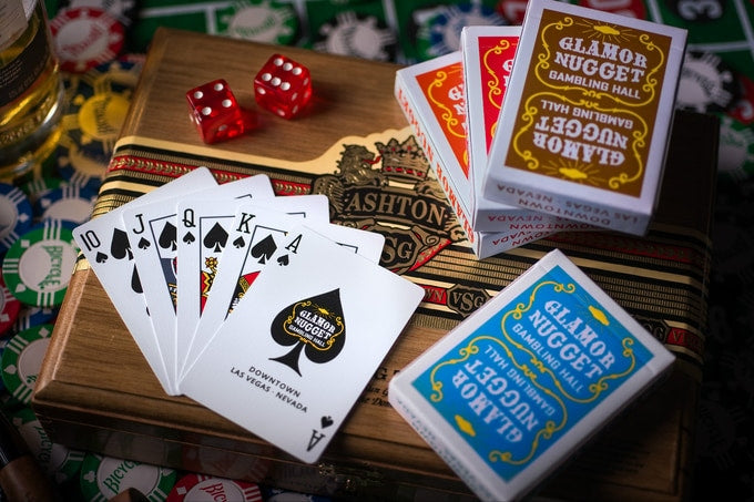 Glamor Nugget Casino Playing Cards