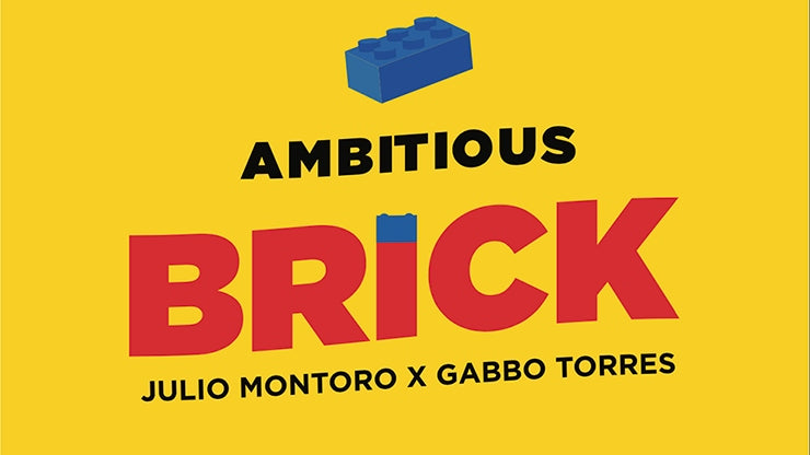 【レゴブロックでアンビ？！】アンビシャス・ブリック（AMBITIOUS BRICK）by Julio Montoro and Gabbo Torres～ホップ・ステップ・ジャンプ・トゥ・トップ！～