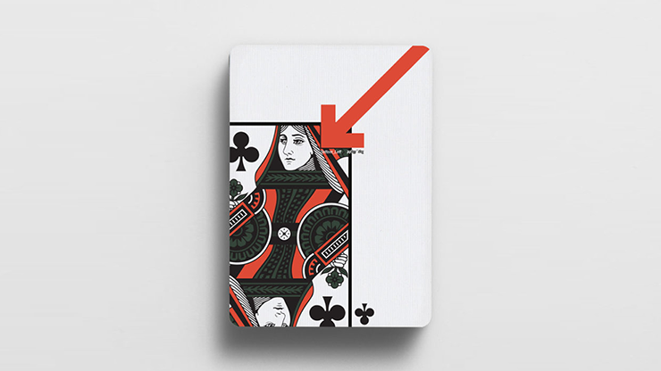 Offset Kaki Concept Playing Cards