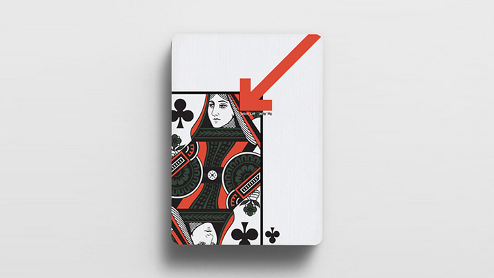 Offset Kaki Concept Playing Cards