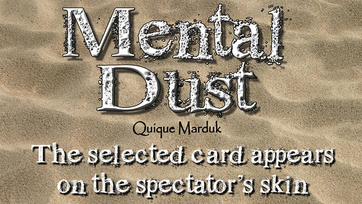 【観客の腕に！】メンタルダスト（MENTAL DUST）by Quique Marduk～浮かび上がるカードは！～