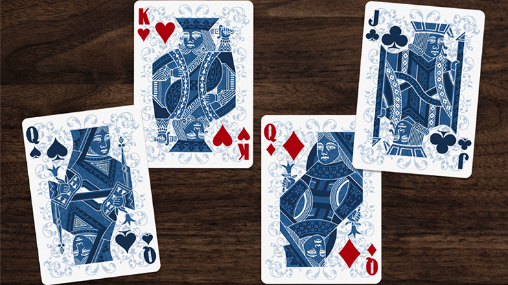 White Tulip Playing Cards