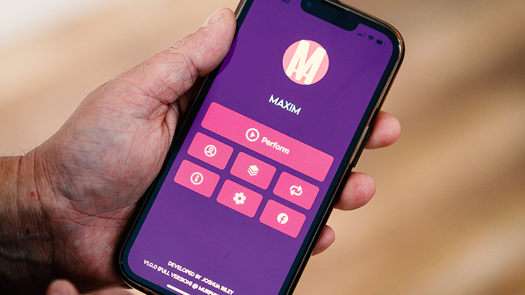 Maxim (App &amp; Online Instruction) by Lloyd Barnes - Instant Download