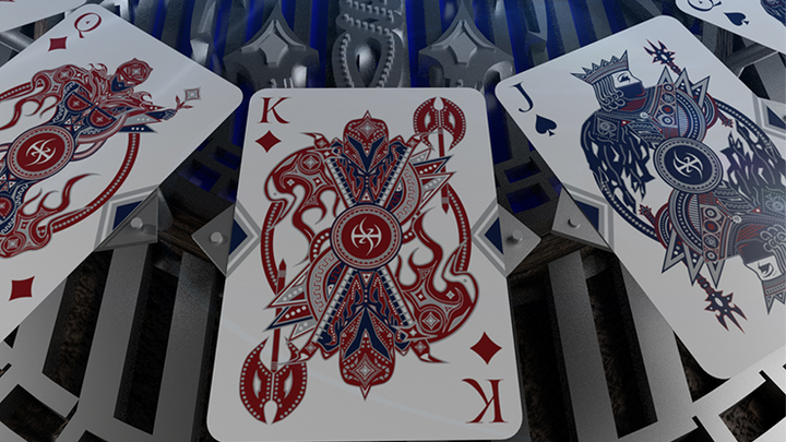 Lordz Twin Dragons (Standard) Playing Cards by De&