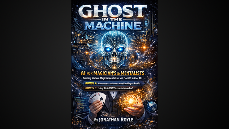 Ghost in the Machine AI for Magicians and MentalistsCreating Modern Magic &amp; Mentalism with ChatGPT &amp; Other AI&