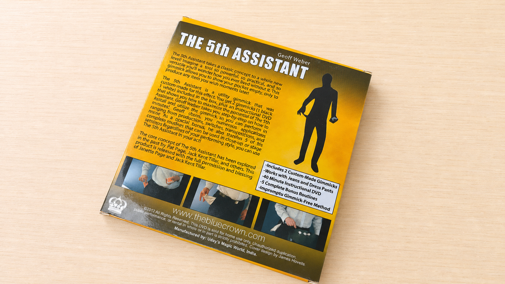 The 5th Assistant by Geoff Weber and The Blue Crown