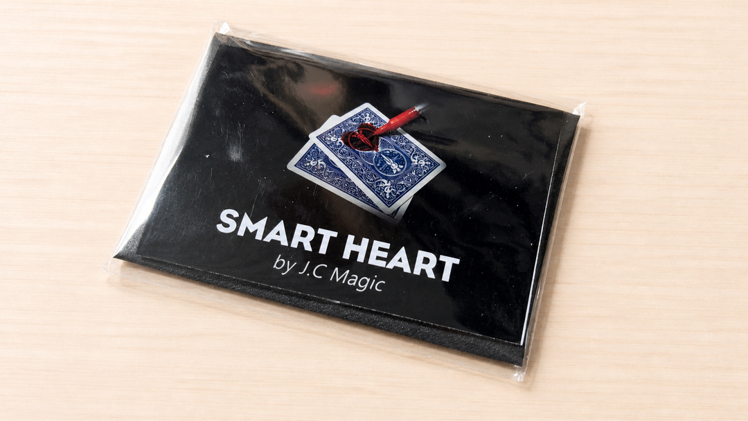 スマート・ハート（Smart Heart by J.C Magic）～トランプに描いたハートのマークが観客のカードを当てる！～