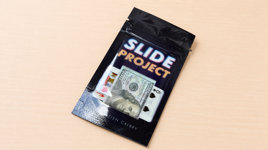 スライド・プロジェクト（Slide Project by Sebastien Calbry &amp; Magic Dream）～お札に挟んだカードが動き出す！そして変化！～