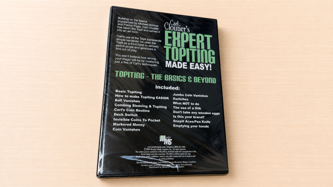Expert Topiting Made Easy　DVD