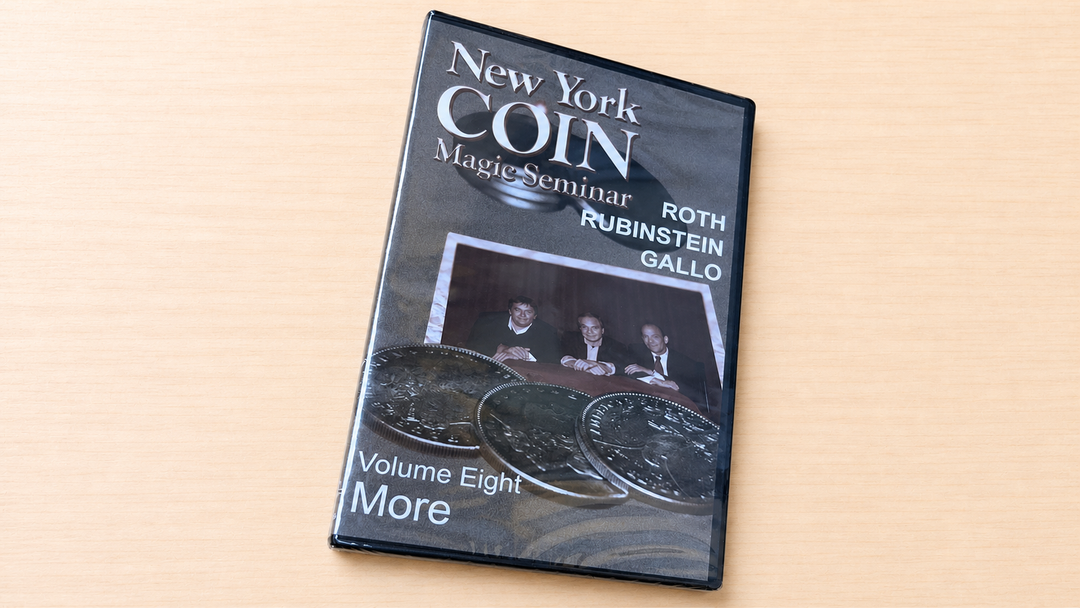 【要確認】New York Coin Magic Seminar Volume Eight: More