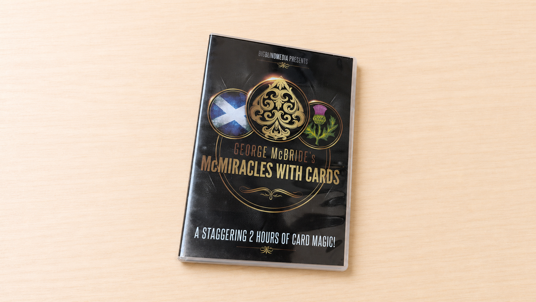 マクミラクル・ウィズ・カーズ（George McBride's McMiracles With Cards）DVD～スコットランドの本格派カーディシャン！～