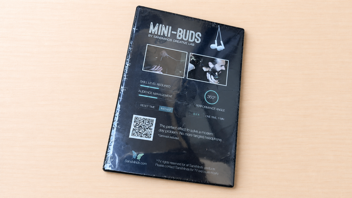 ミニ・バッズ（Mini-Buds by SansMinds）～コードが縮んで、可愛いイヤホン誕生！？～