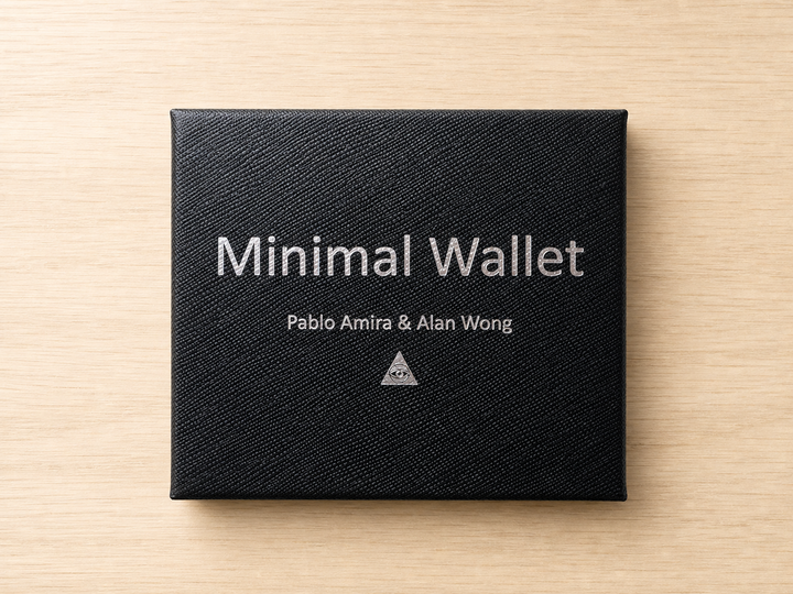 【1点のみ！】Minimal Wallet by Alan Wong &amp; Pablo Amira
