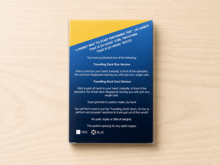 【1点のみ！】Travelling Deck Card Version by Takel