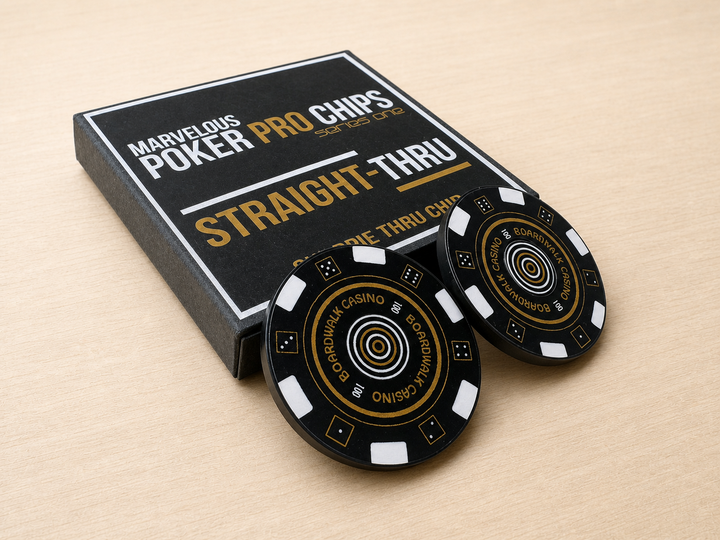 【1点のみ！】【シャーピー貫通！】Straight Thru - Sharpie Thru Chip（ストレート・スルー - シャーピー・スルー・チップ）～恐ろしくクリーンに貫通！～