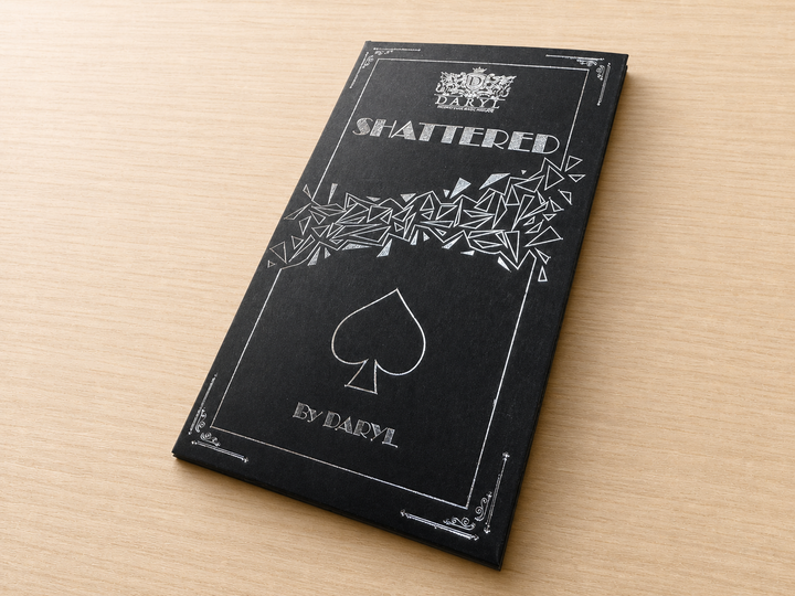 【粉々だろー！】SHATTERED（赤裏）by DARYL～インクが割れる斬新な現象！～