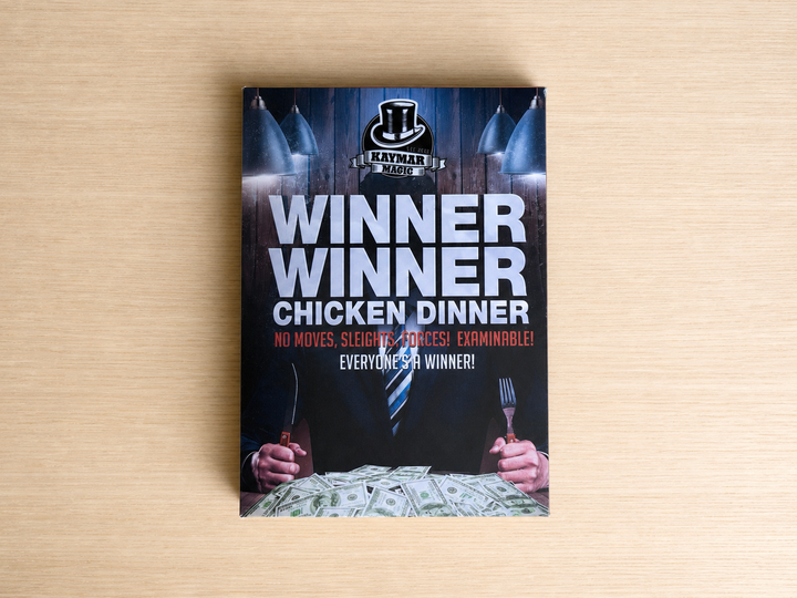 【紙幣か小銭か！】ウィナーウィナーチキンディナー（WINNER WINNER CHICKEN DINNER）by Kaymar Magic～盛り上がるパケット版コンゲーム！～